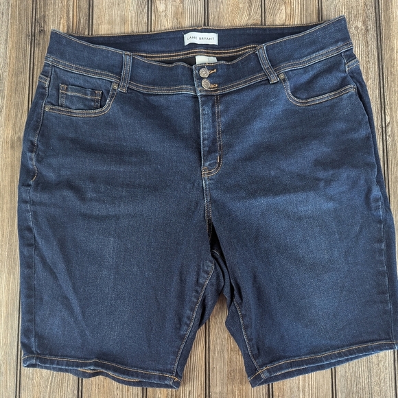 Lane Bryant Indigo Jean Shorts - Picture 2 of 10